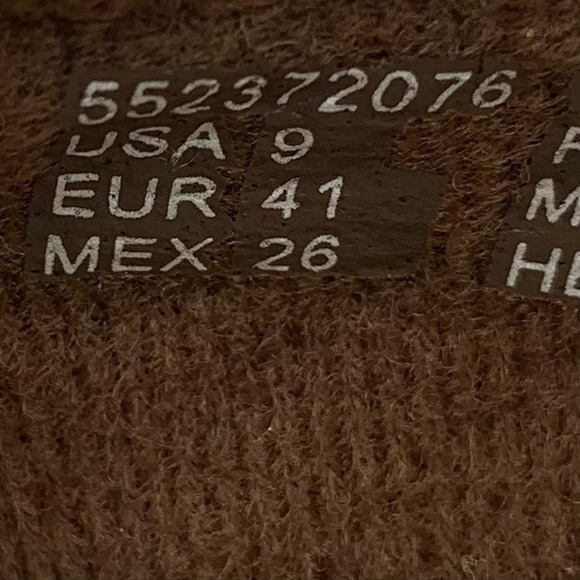 Earth Spirit Brown Leather Mary Jane Flats Shoes Women 9 Academia Boho School - Picture 8 of 14